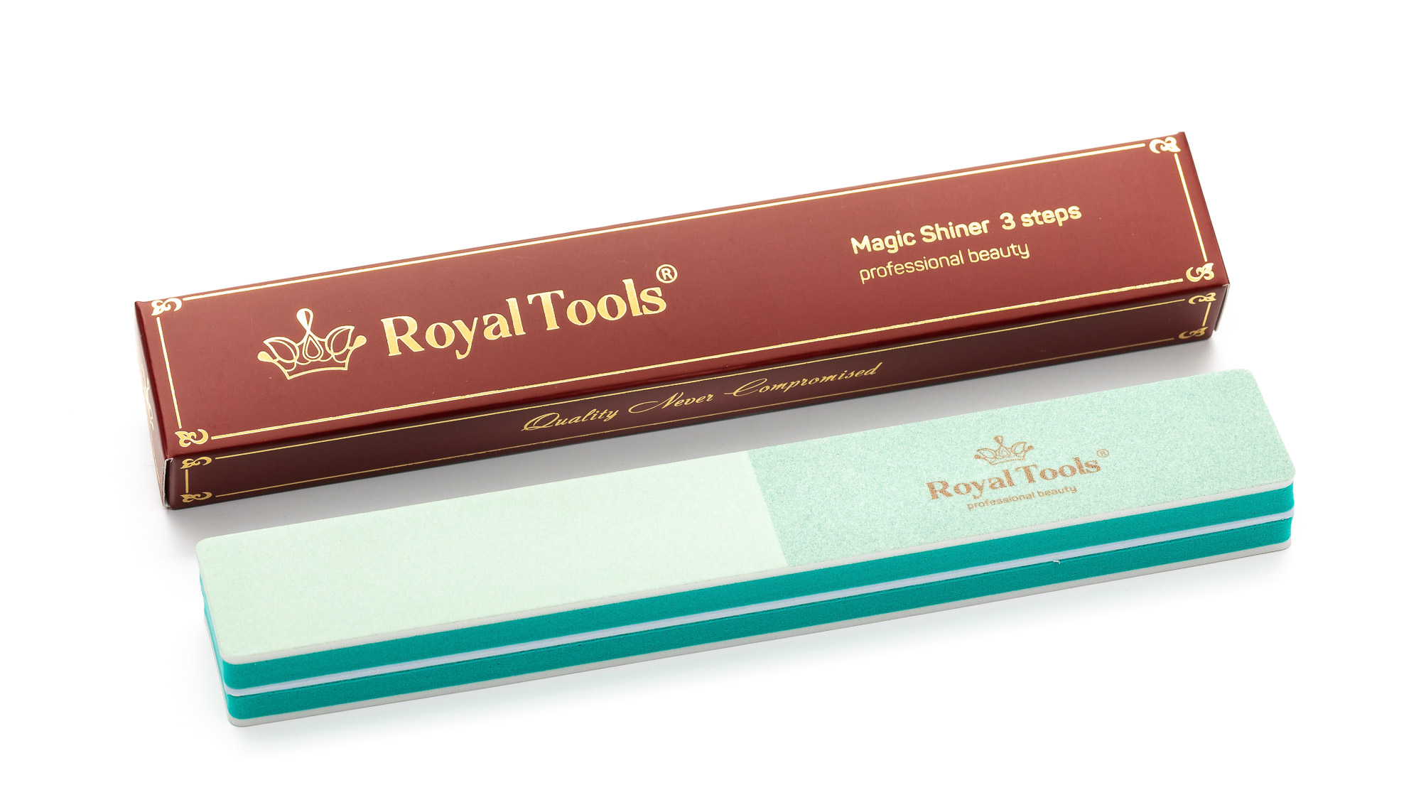 Полировка для ногтей «Magic Shiner 3 step» Royal Tools