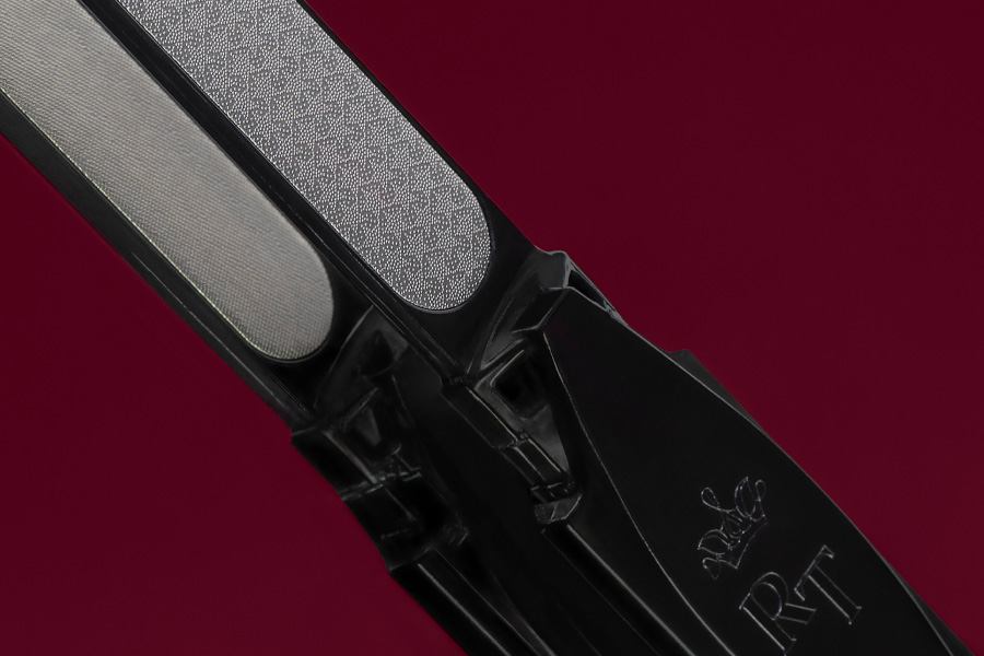 Пилочка с эффектом запаивания Royal Tools (бордовая) 